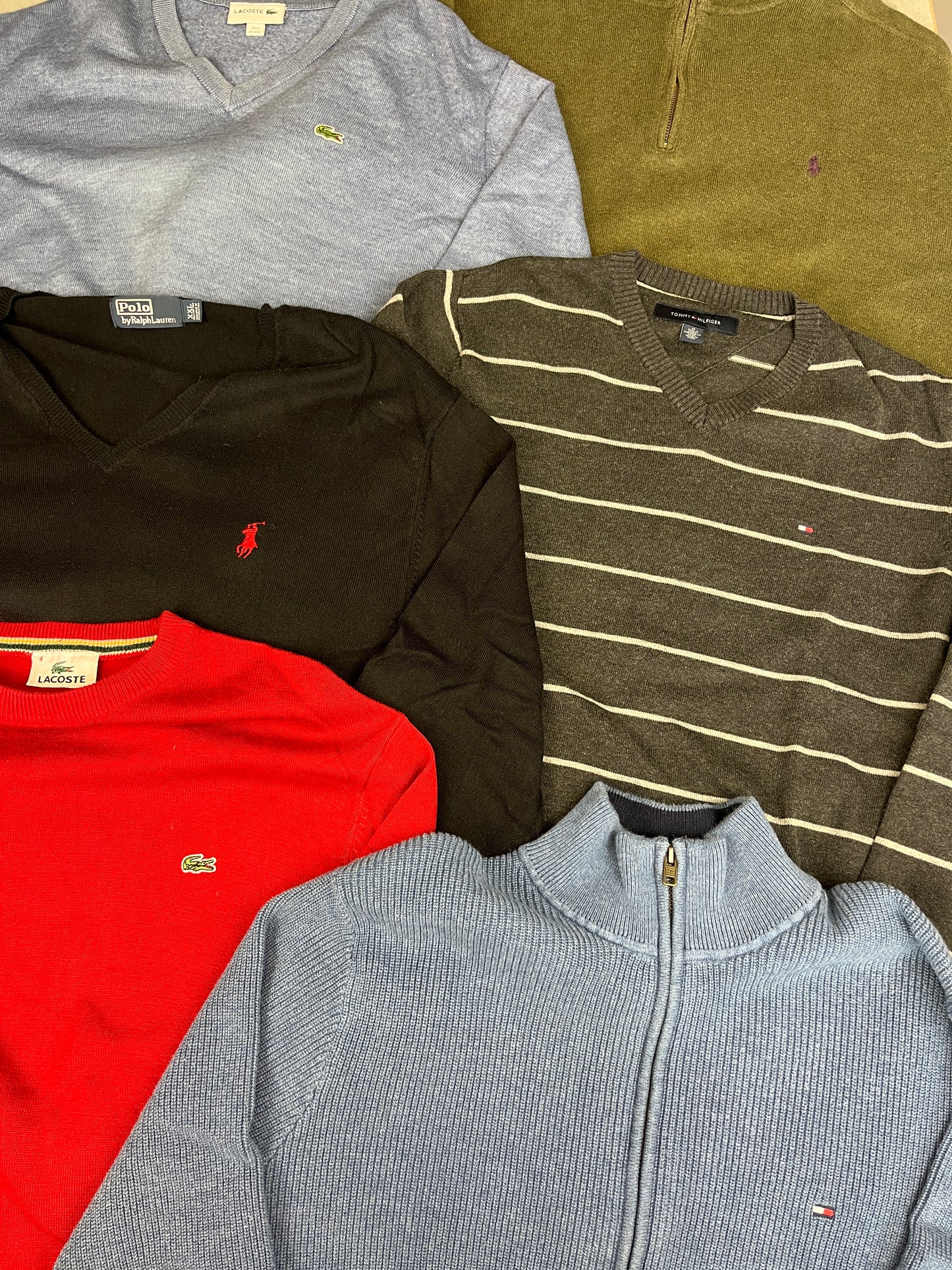 Ralph Lauren/Tommy/Lacoste Knitwear Box